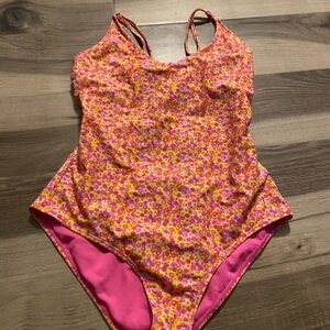 Floral Pink Women’s Swimsuit